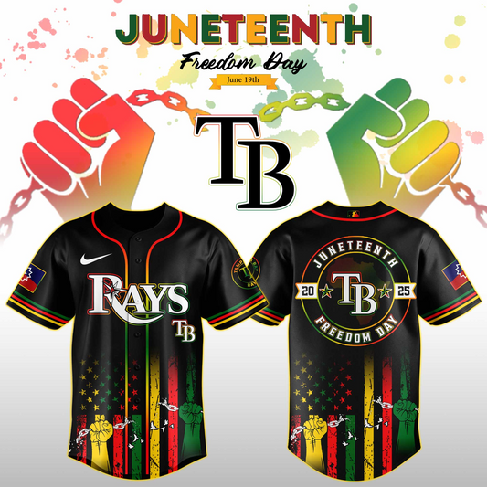 Tampa Bay Rays MLB X Juneteenth Day Jersey Edition Jersey 2025