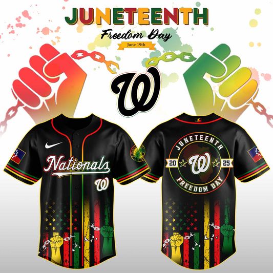 Washington Nationals MLB X Juneteenth Day Jersey Edition Jersey 2025