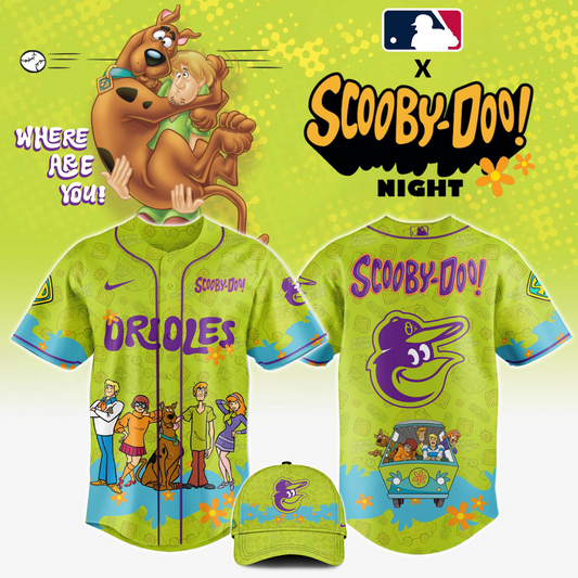 Baltimore Orioles MLB x Scooby Doo Jersey Editions Limited