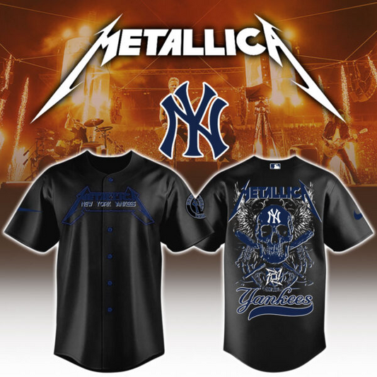 New York Yankees MLB x Metallica Edition Jersey