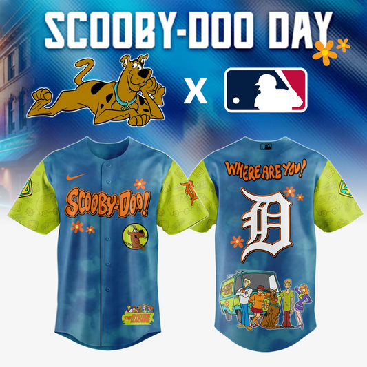 Detroit Tigers MLB x Scooby Doo Jersey 02 Editions Limited