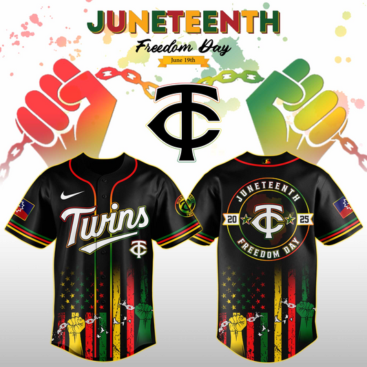 Minnesota Twins MLB X Juneteenth Day Jersey Edition Jersey 2025