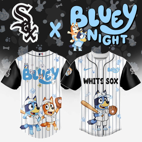 Chicago White Sox MLB x Bluey And Bingo Special Edition Jersey 2025