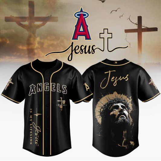 Los Angeles Angels MLB x Jesus Jersey Limited Edition