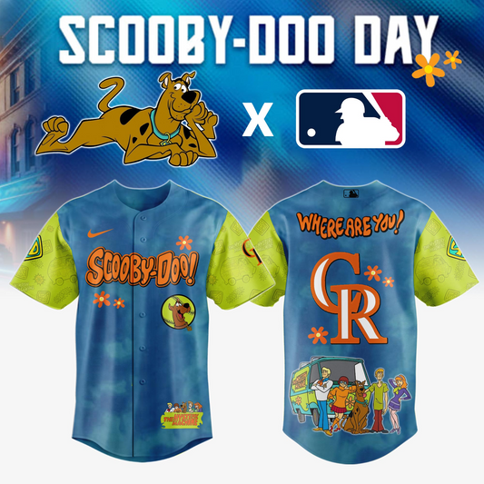 Colorado Rockies MLB x Scooby Doo Jersey 02 Editions Limited
