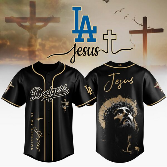 Los Angeles Dodgers MLB x Jesus Jersey Limited Edition