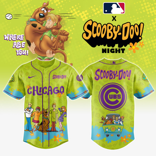 Chicago Cubs MLB x Scooby Doo Jersey Editions Limited
