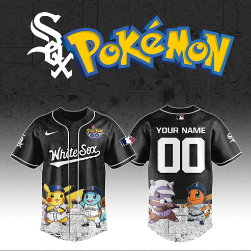 Chicago White Sox x Pokémon Go Baseball Jersey Editions Limited