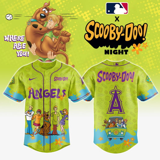Los Angeles Angels MLB x Scooby Doo Jersey Editions Limited