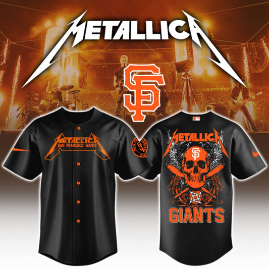 San Francisco Giants MLB x Metallica Edition Jersey