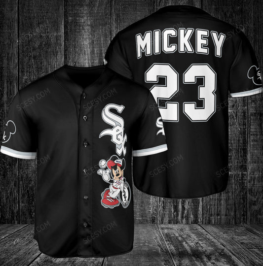 Chicago White Sox Mickey Black Baseball Jersey