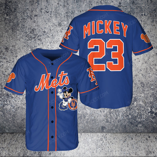 New York Mets Mickey Royal Baseball Jersey
