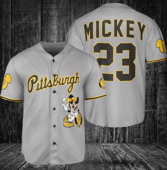 Pittsburgh Pirates Mickey Gray Baseball Jersey