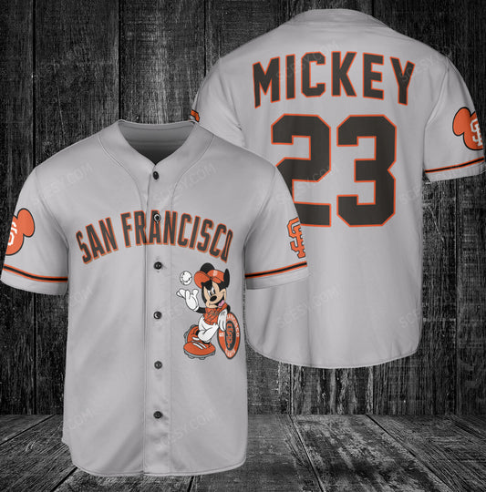 San Francisco Giants Mickey Gray Baseball Jersey