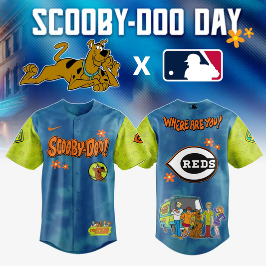 Cincinnati Reds MLB x Scooby Doo Jersey 02 Editions Limited