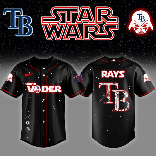 Tampa Bay Rays x Stars Wars Darth Vader Night Baseball Jersey Editions Limited