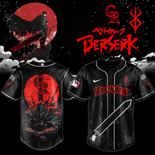 Colorado Rockies x Berserk Limited Edition Jersey 2025