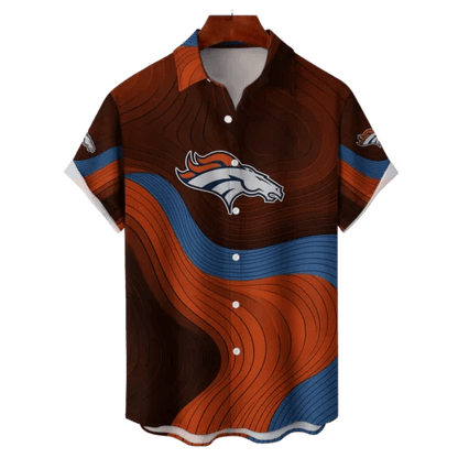 Denver Broncos NFL Eternal Ripple Hawaiian Shirt - Welcome to 2 Aloha