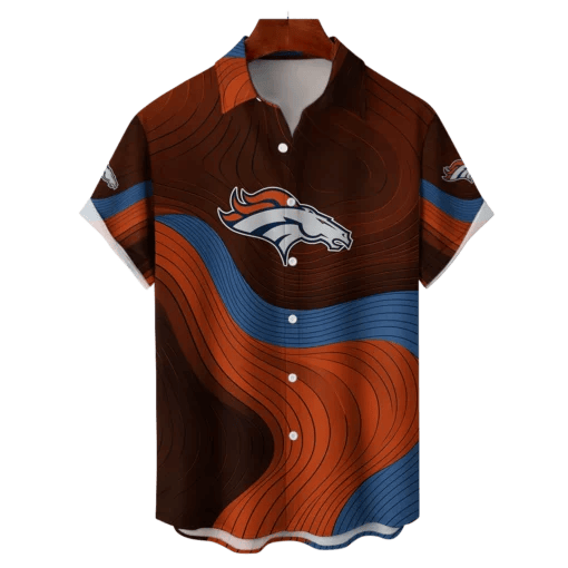Denver Broncos NFL Eternal Ripple Hawaiian Shirt - Welcome to 2 Aloha