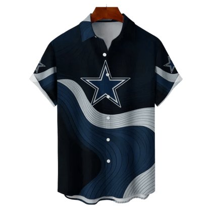 Dallas Cowboys NFL Eternal Ripple Hawaiian Shirt - Welcome to 2 Aloha