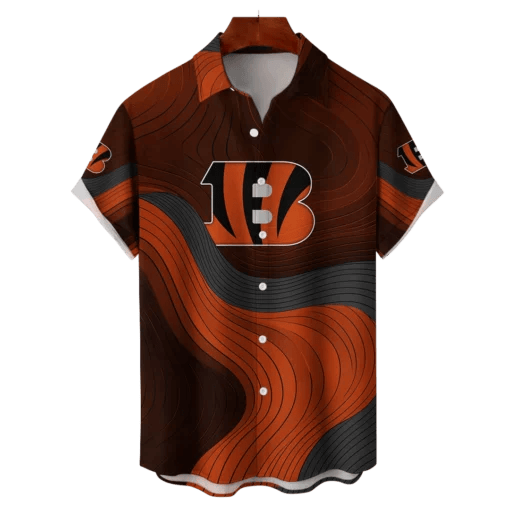 Cincinnati Bengals NFL Eternal Ripple Hawaiian Shirt - Welcome to 2 Aloha