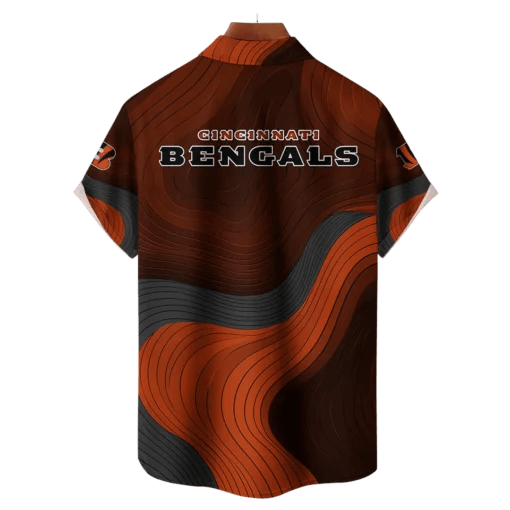 Cincinnati Bengals NFL Eternal Ripple Hawaiian Shirt - Welcome to 2 Aloha