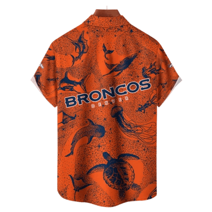 Denver Broncos NFL Celestial Oceans Hawaiian Shirt - Welcome to 2 Aloha