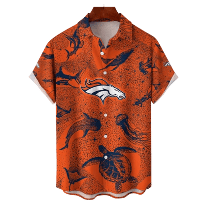 Denver Broncos NFL Celestial Oceans Hawaiian Shirt - Welcome to 2 Aloha