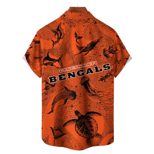 Cincinnati Bengals NFL Celestial Oceans Hawaiian Shirt - Welcome to 2 Aloha