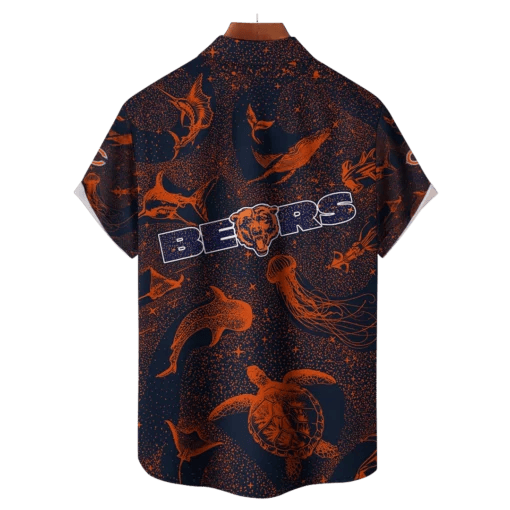 Chicago Bears NFL Celestial Oceans Hawaiian Shirt - Welcome to 2 Aloha