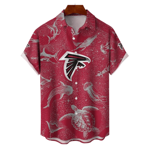 Atlanta Falcons NFL Celestial Oceans Hawaiian Shirt - Welcome to 2 Aloha