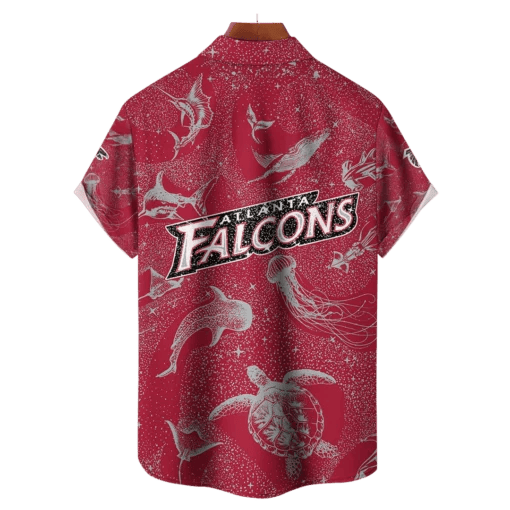 Atlanta Falcons NFL Celestial Oceans Hawaiian Shirt - Welcome to 2 Aloha