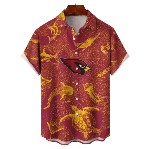 Arizona Cardinals NFL Celestial Oceans Hawaiian Shirt - Welcome to 2 Aloha
