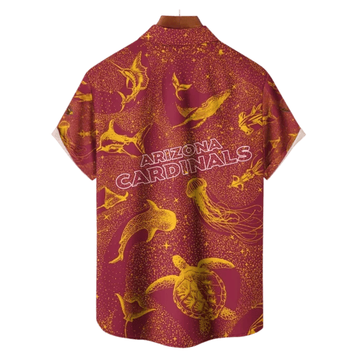 Arizona Cardinals NFL Celestial Oceans Hawaiian Shirt - Welcome to 2 Aloha