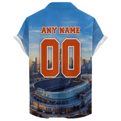 Chicago Bears Soldier Field Day Time ‘Home Stadium’ Custom Hawaiian NFL - Welcome to 2 Aloha