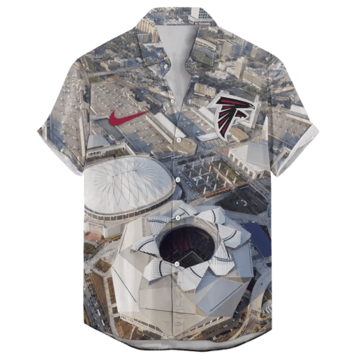 Atlanta Falcons  Stadium Day Time ‘Home Stadium’ Custom Hawaiian NFL - Welcome to 2 Aloha