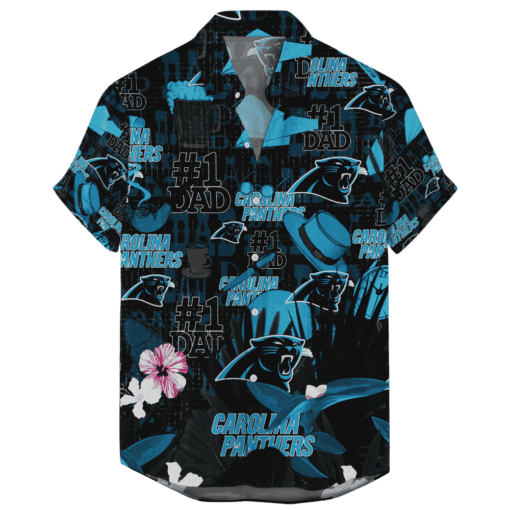 Carolina Panthers Hawaiian Father’s Day For Dad Grandpa Version 2 NFL - Welcome to 2 Aloha