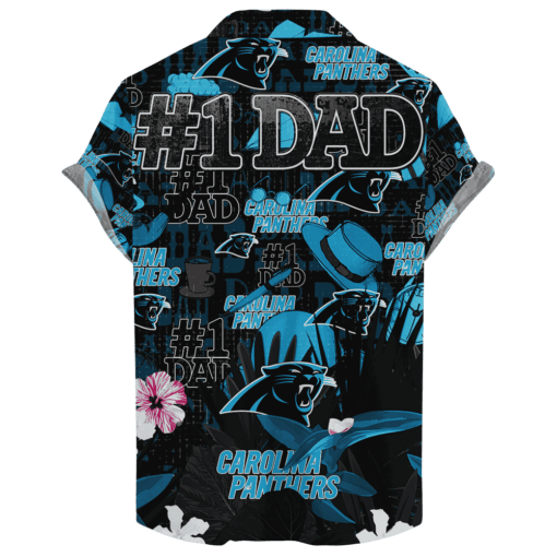 Carolina Panthers Hawaiian Father’s Day For Dad Grandpa Version 2 NFL - Welcome to 2 Aloha