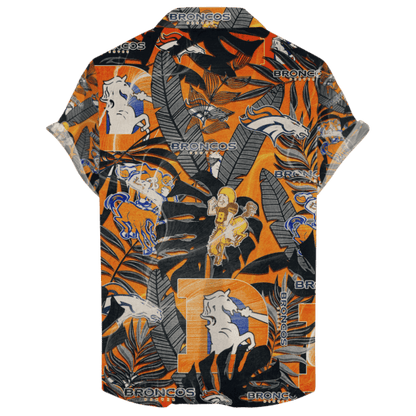 Denver Broncos Hawaiian Retro “Logo Revolutions” NFL - Welcome to 2 Aloha