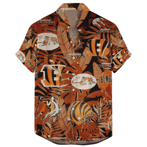 Cincinnati Bengals Hawaiian Retro “Logo Revolutions” NFL - Welcome to 2 Aloha