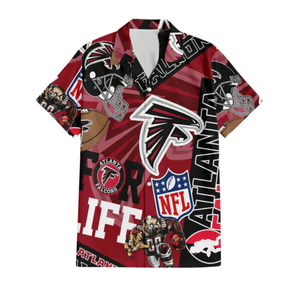 Atlanta Falcons For Life Hawaiian Shirt - Welcome to 2 Aloha