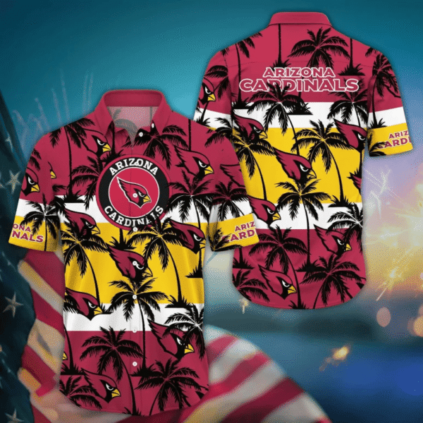 Arizona Cardinals Tropical Horizon Hawaiian Shirt - Welcome to 2 Aloha