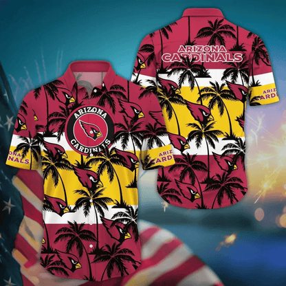 Arizona Cardinals Tropical Horizon Hawaiian Shirt - Welcome to 2 Aloha