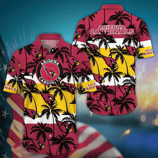 Arizona Cardinals Tropical Horizon Hawaiian Shirt - Welcome to 2 Aloha