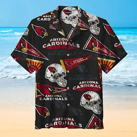 Arizona Cardinals Vintage Banner Hawaiian Shirt - Welcome to 2 Aloha