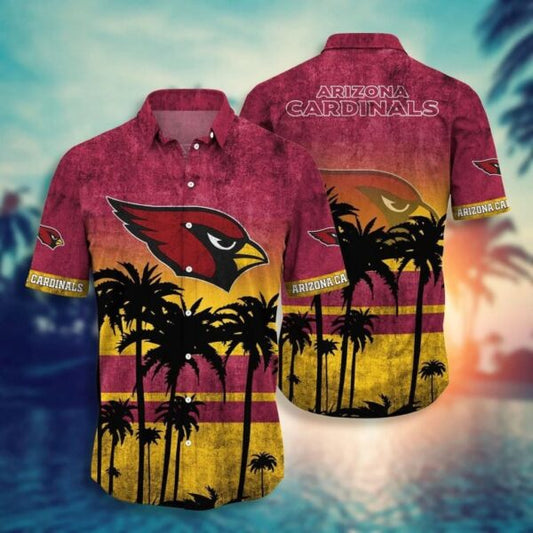 Arizona Cardinals Tropical Sunset Hawaiian Shirt - Welcome to 2 Aloha