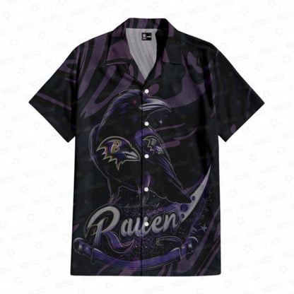 Baltimore Ravens Avian Elegance Hawaiian Shirt - Welcome to 2 Aloha
