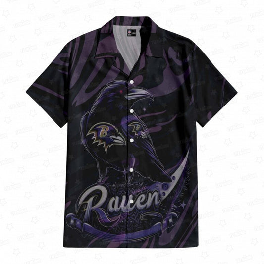 Baltimore Ravens Avian Elegance Hawaiian Shirt - Welcome to 2 Aloha