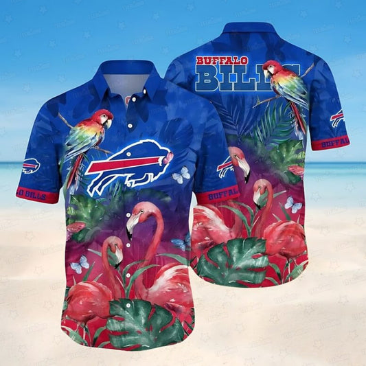 Buffalo Bills Island Spirit Tiki Hawaiian Shirt - Welcome to 2 Aloha