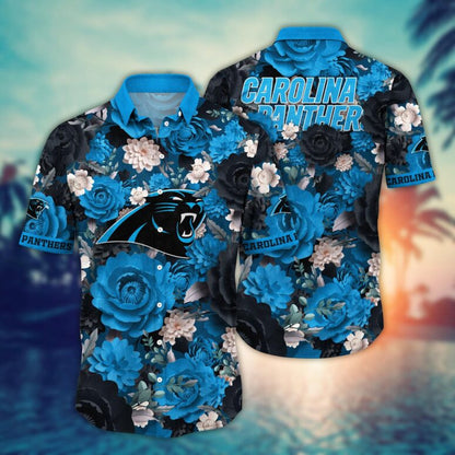 Carolina Panthers Wave Rider Victory Hawaiian Shirt - Welcome to 2 Aloha